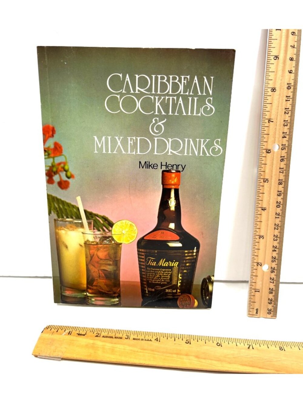 Caribbean Cocktails & Mixed Drinks By Mike Henry 1980 Kingston Publishers 6m